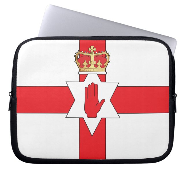 Nordirland Laptop Sleeve (Framsidan)