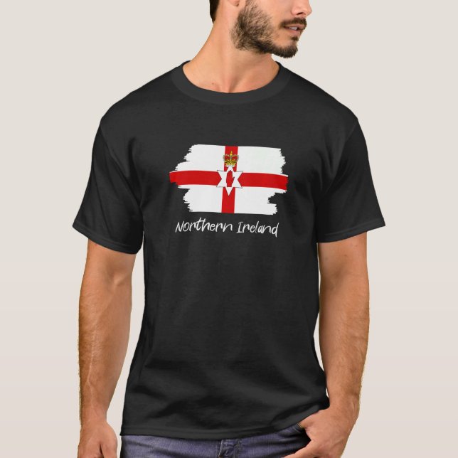 Nordirland Nordirland 1 T Shirt (Framsida)