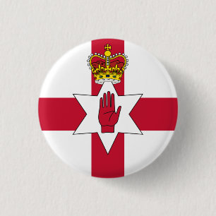 Nordirlands banderoll knapp