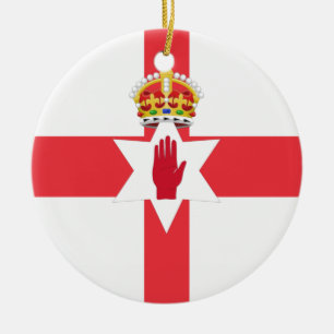 Nordirlands flagga Ornament