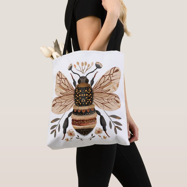 Nordisk Bietote Bag Tygkasse (Närbild)