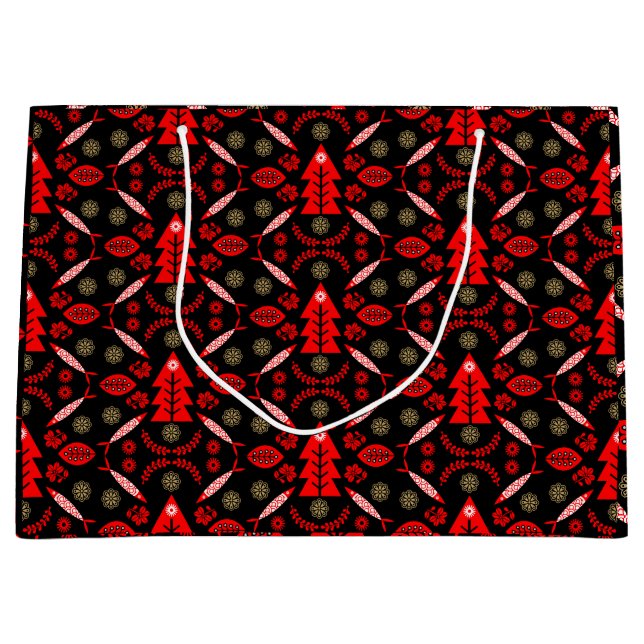 Nordisk folkart fisk (Framsidan)