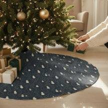 Nordisk Folklig Jul Tomte Navy