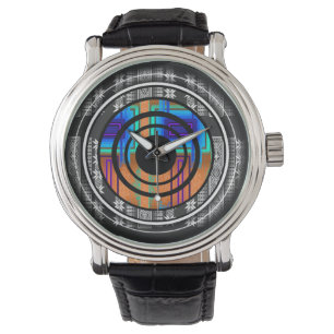 Nordisk framtida monogram armbandsur