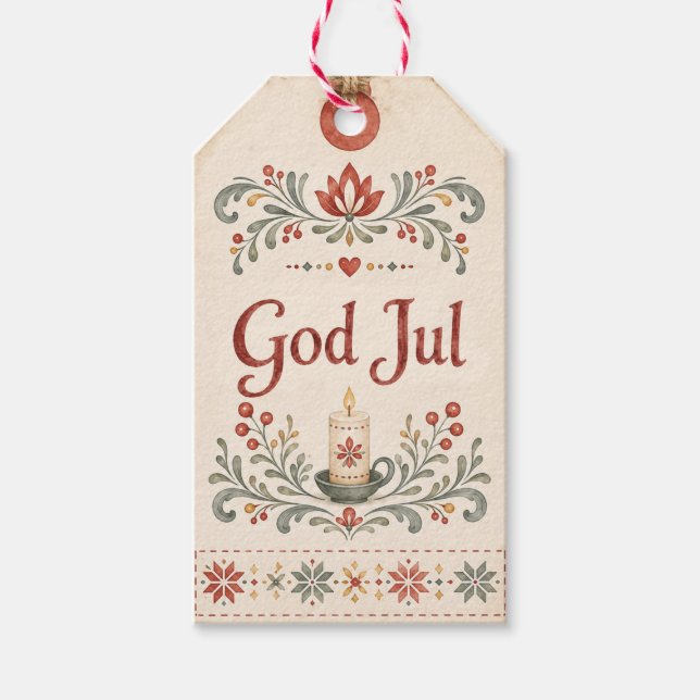 Nordisk God Jul | Norsk jul Presentetikett (Framsidan)