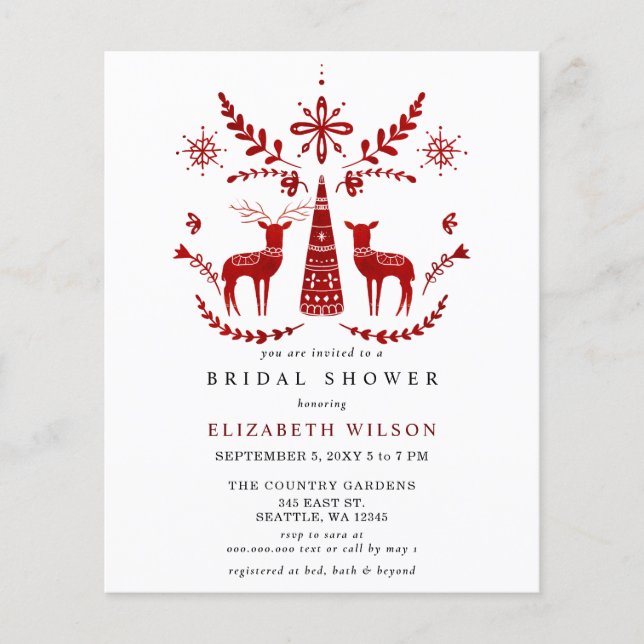 Nordisk jakt och bröllopsdusch i julmiljö (Framsida)