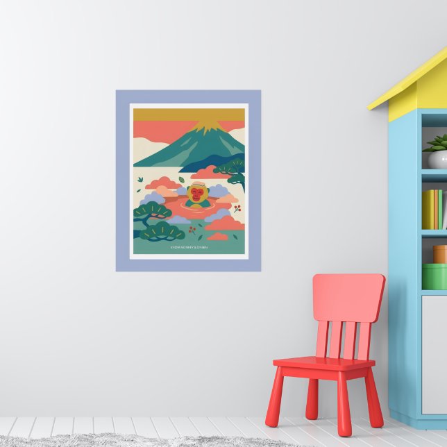 Nordisk-Japansk Illustration –JAPAN  Affisch (Barnkammare 1)