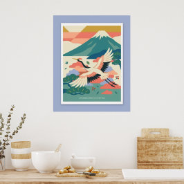 Nordisk-Japansk Illustration –JAPAN  Affisch