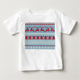 Nordisk julbabytröja för småbarn – Skandinavisk T Shirt