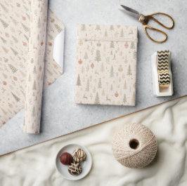 Nordisk julklappspapper | Minimalistisk Presentpapper