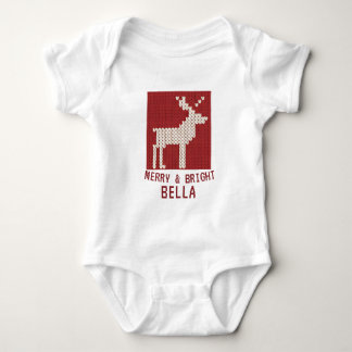Nordisk jultröja med ren stickad personlig t shirt