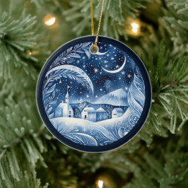 Nordisk Ornamentik Julgransprydnad Keramik