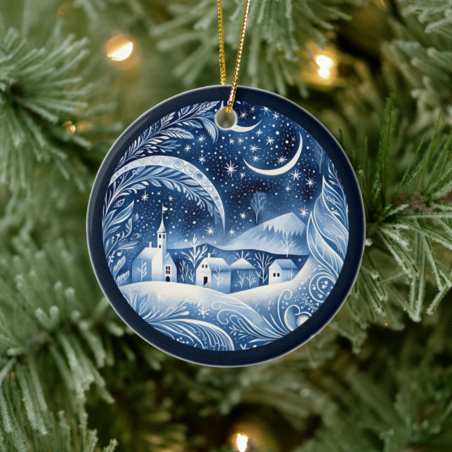 Nordisk Ornamentik Julgransprydnad Keramik (Träd)