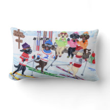 Nordisk skida Labradors målning