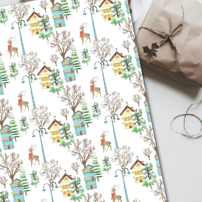 Nordisk Vinter Hygge Rustik Presentpapper (Skapare uppladdad)