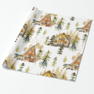 Nordiska, bergsområden, Papper radbrytning av kabi Presentpapper