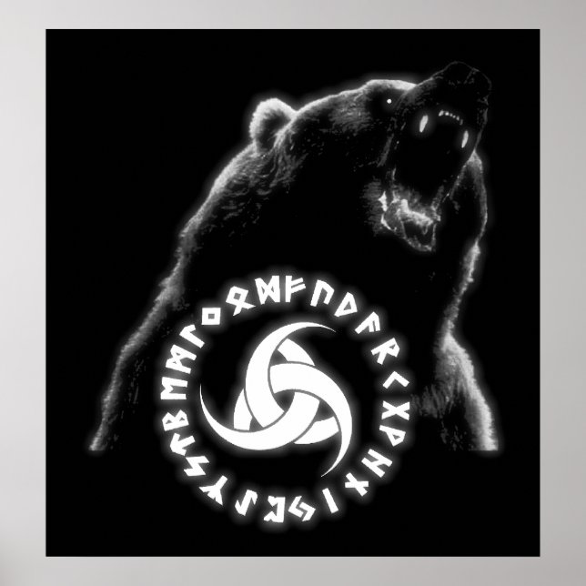 Nordiska björnen Poster (Framsidan)