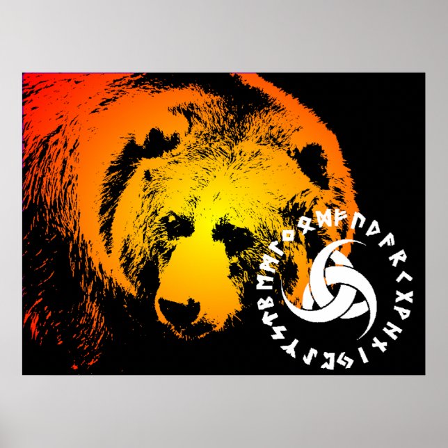 Nordiska björnen Poster (Framsidan)