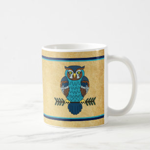 Nordiska folkArt Uggla Kaffemugg
