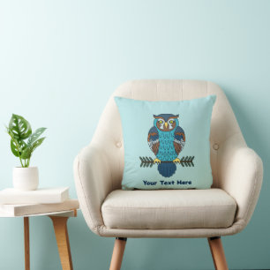 Nordiska folkArt Uggla Kudde