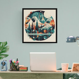 Nordiska Gräs och toppar Poster