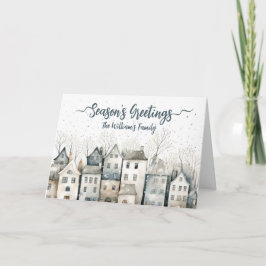 Nordiska Hus Vikad Lyckningskort Kort