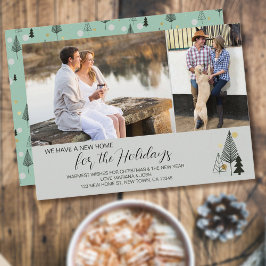 Nordiska Julgranar 2 FotoNy adress Julkort