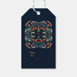 Nordiska julhälsningar presentetikett