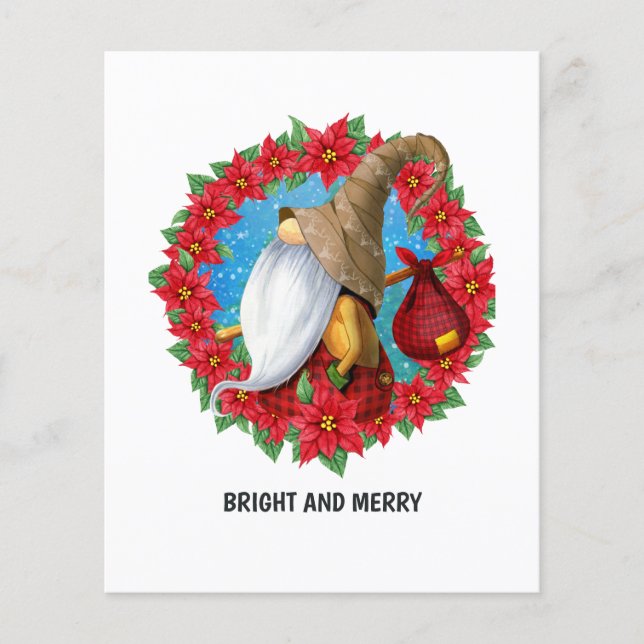 Nordiska jultomten flygblad (Framsidan)