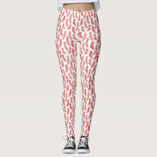 Nordiska lager Skandinavian jul Red White Leggings