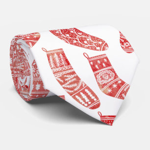 Nordiska lager Skandinavian jul Red White Slips