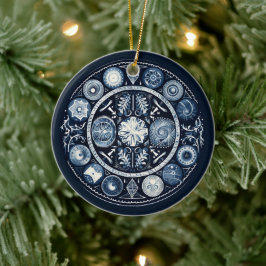 Nordiska prydnadsföremål julgransprydnad keramik