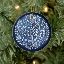 Nordiska prydnadsföremål julgransprydnad keramik