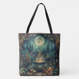 Nordiska Samhain Tote bags - Witch's Cauldron Desi Tygkasse