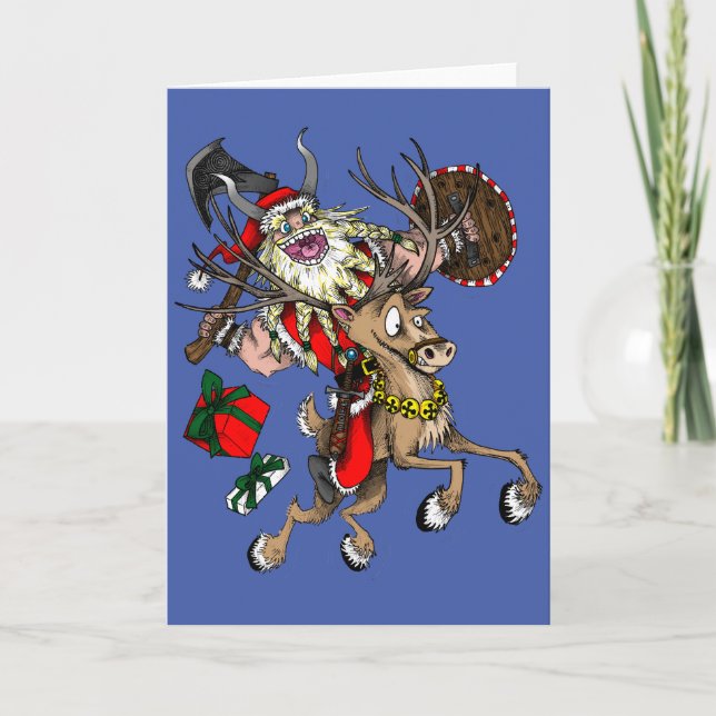 Nordiska Santa Helgkort (Framsida)