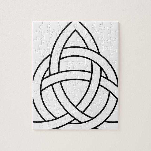 nordiska viking för saxon för trinityfnurra celtic pussel (Vertikal)