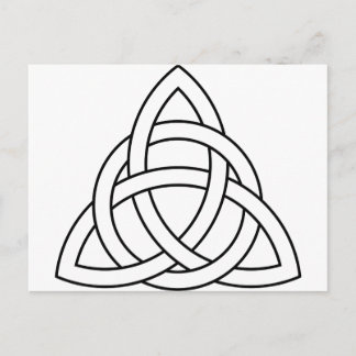 nordiska viking för saxon för trinityfnurra celtic vykort