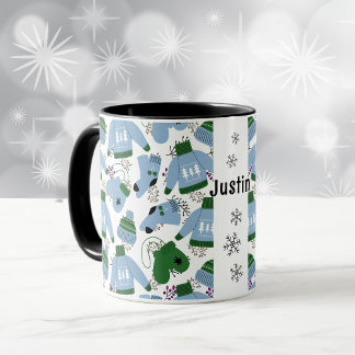 Nordiska vintersötare och Mittens Blue Mugg