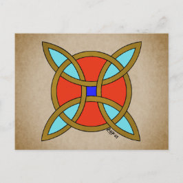 Nordiskt skydd mot häxkonst eller häxans knot vykort