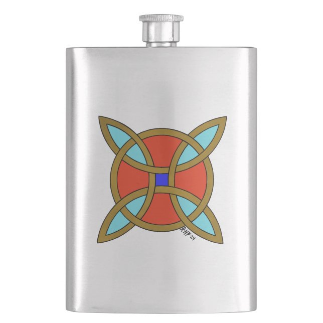 Nordiskt skydd mot kök eller Witch Knot Fickplunta (Framsidan)