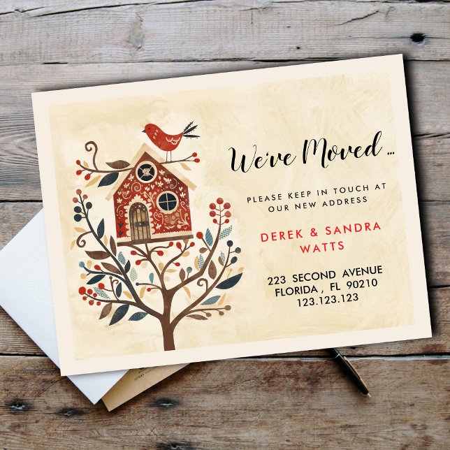 Nordiskt vykort för Flytta vid Stil - Skandi (Skapare uppladdad)