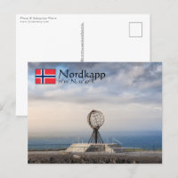 Nordkap Norwegen vykort