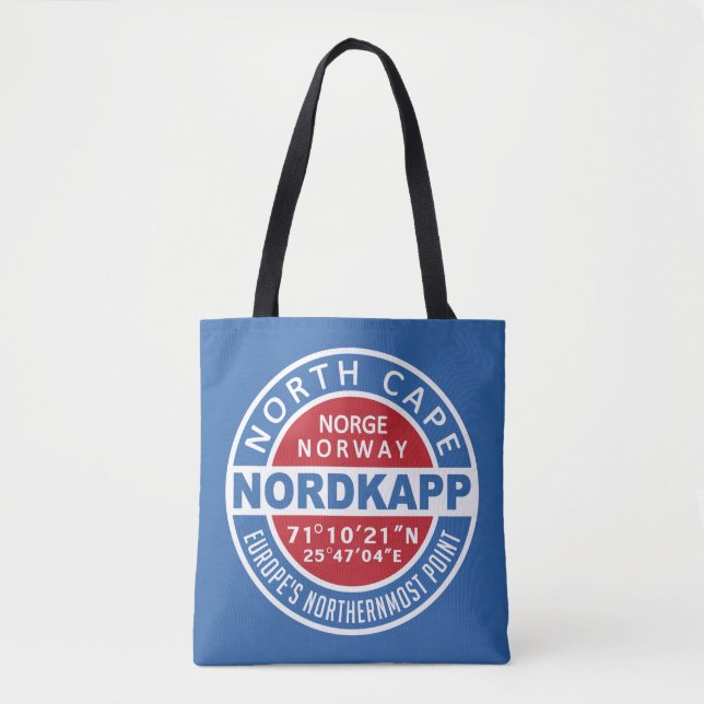 NORDKAPP-Norgar Tygkasse (Framsida)