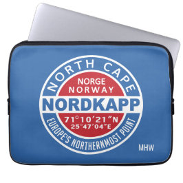 NORDKAPP Norge anpassningsbar monogram laptop slee Laptop Sleeve