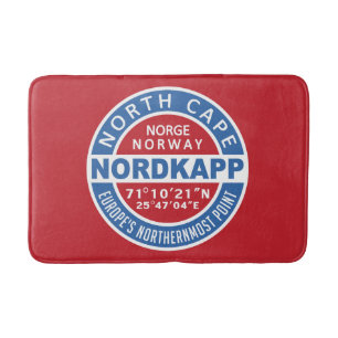 NORDKAPP Norge badrumsmattor