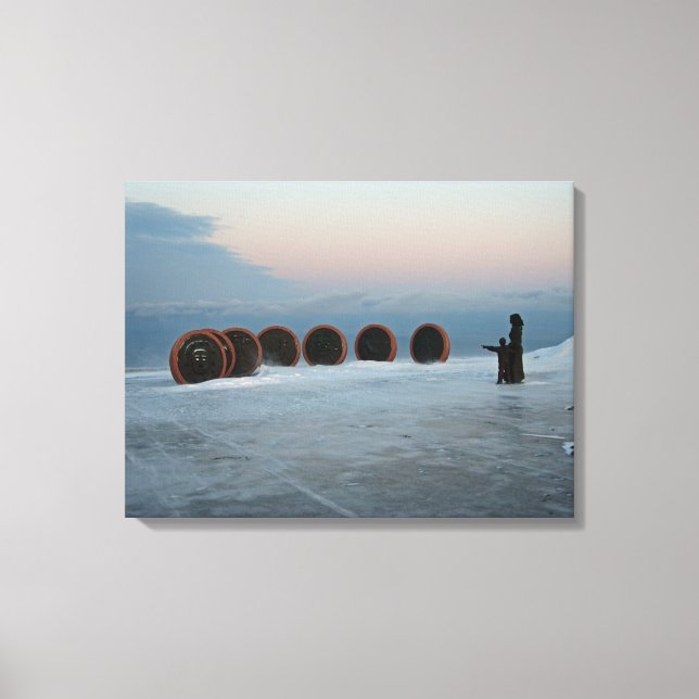 Nordkapp, Norge Canvastryck (Framsida)