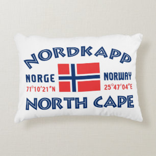 NORDKAPP Norge dekorativ kudde