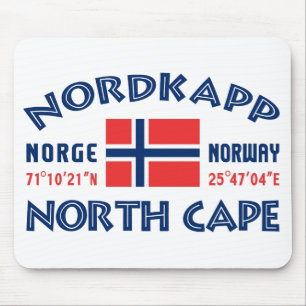 NORDKAPP Norge mousepad Musmatta