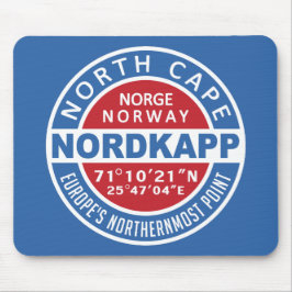 NORDKAPP Norge mousepad Musmatta