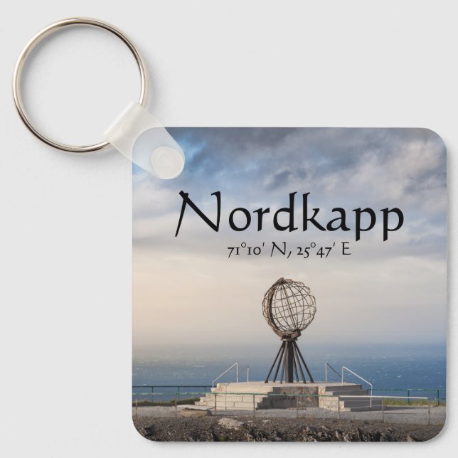 Nordkapp Norge Nyckelring (Framsida)
